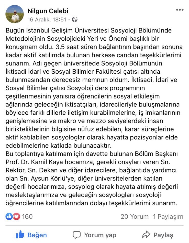 Prof. Dr. Nilgün Çelebi 